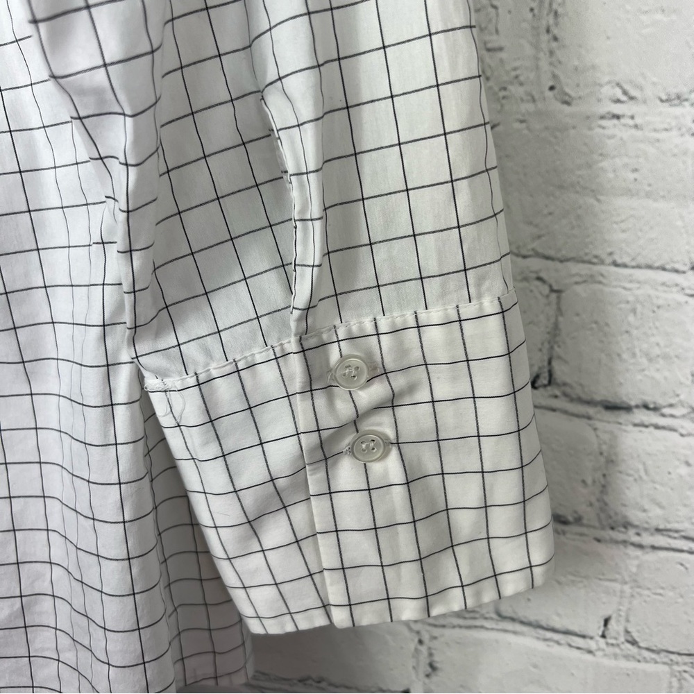 H&M Check Print Button Down Top - Picture 4 of 4